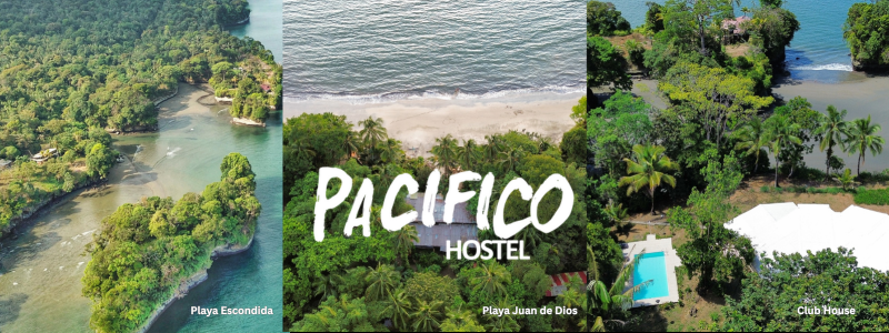 Pacífico Hostel collage